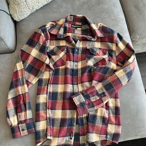 Flannel shirt with Graffics on back